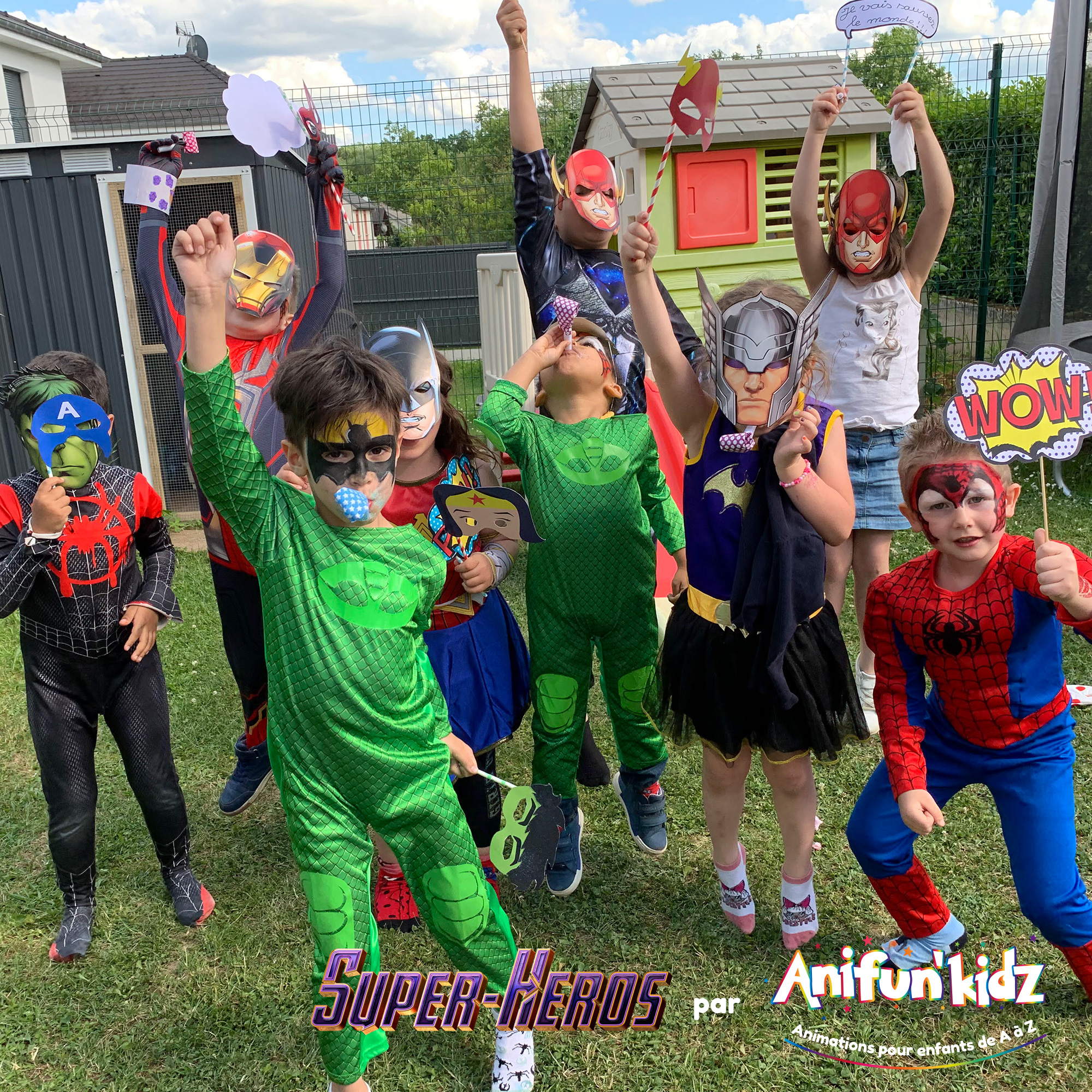 Anninversaire super héros