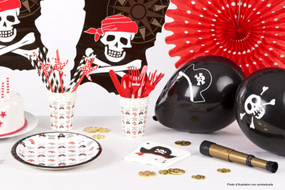 Anniversaire à thème pirates